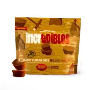 Peanut Buddah Cups 150mg | Incredibles Edibles – Chocolate Bar