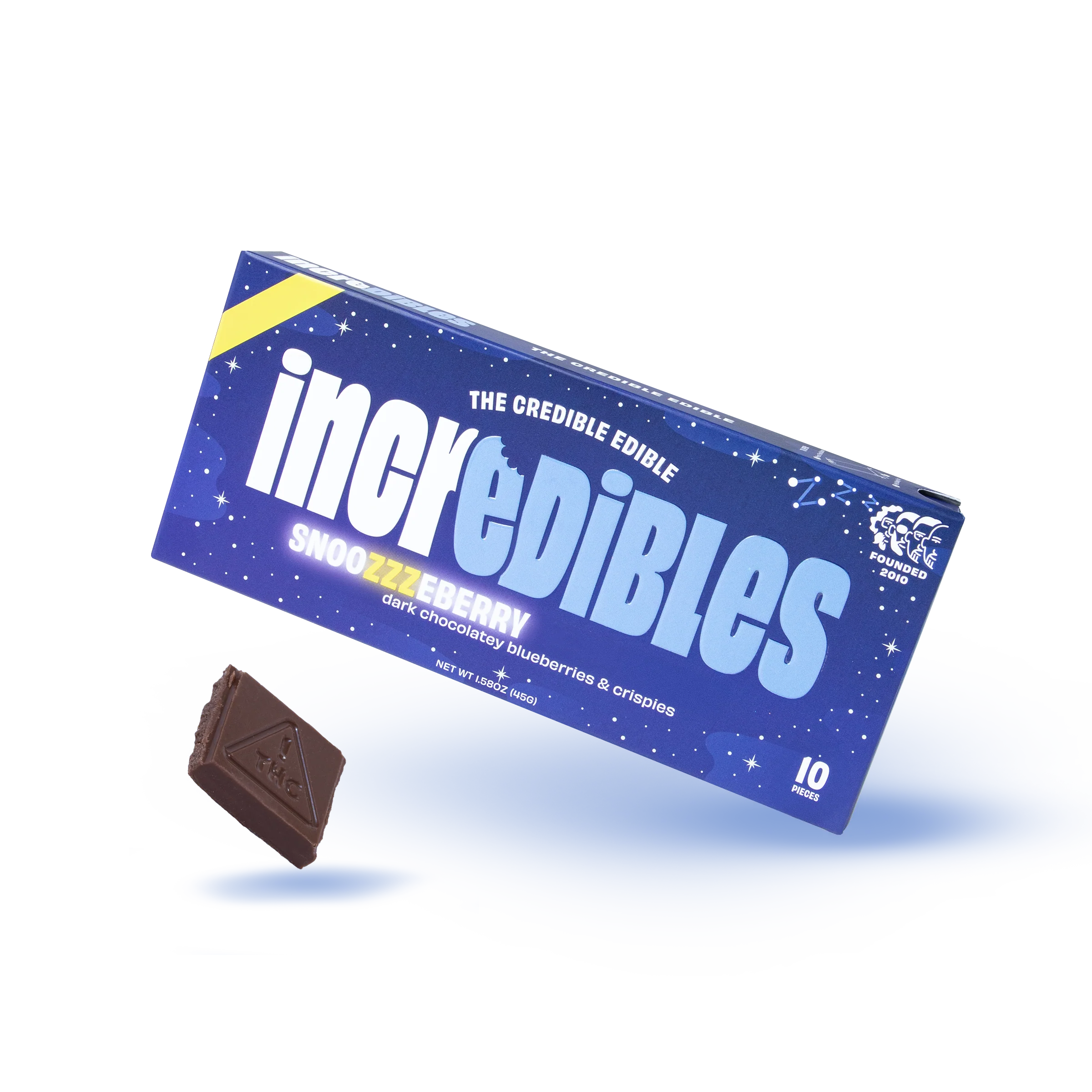 Snoozzzeberry THC Chocolate Bar | Incredibles Edibles – Sleep Chocolate Bar