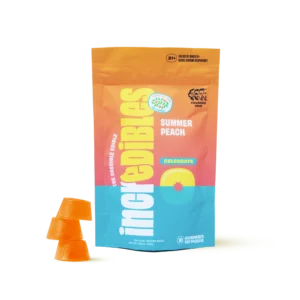 Summer Peach THC Gummies | Incredibles Edibles – Sweet Peachy Gummies